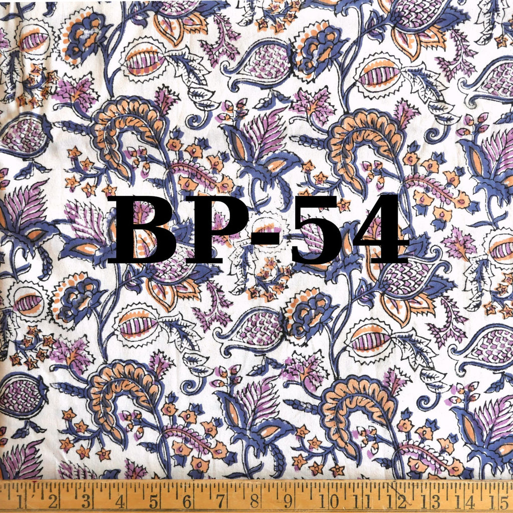 Ladies' Bed Gown in Printed Cotton